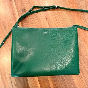 New Matt & Nat Green Shoulder Bag Vegan Leather Purse